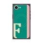 プレミアムスクエアケース with SnapMag［ オリジナル - initial color line - F green ］