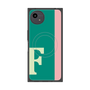 プレミアムスクエアケース with SnapMag［ オリジナル - initial color line - F green ］