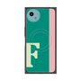 プレミアムスクエアケース with SnapMag［ オリジナル - initial color line - F green ］