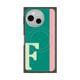 プレミアムスクエアケース with SnapMag［ オリジナル - initial color line - F green ］