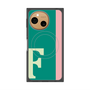 プレミアムスクエアケース with SnapMag［ オリジナル - initial color line - F green ］
