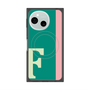 プレミアムスクエアケース with SnapMag［ オリジナル - initial color line - F green ］