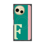 プレミアムスクエアケース with SnapMag［ オリジナル - initial color line - F green ］