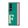 プレミアムスクエアケース with SnapMag［ オリジナル - initial color line - F green ］