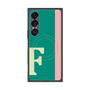 プレミアムスクエアケース with SnapMag［ オリジナル - initial color line - F green ］
