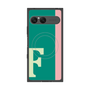 プレミアムスクエアケース with SnapMag［ オリジナル - initial color line - F green ］