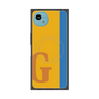 プレミアムスクエアケース with SnapMag［ オリジナル - initial color line - G orange ］