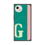 プレミアムスクエアケース with SnapMag［ オリジナル - initial color line - G green ］