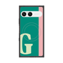 プレミアムスクエアケース with SnapMag［ オリジナル - initial color line - G green ］