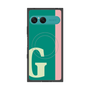 プレミアムスクエアケース with SnapMag［ オリジナル - initial color line - G green ］