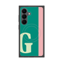 プレミアムスクエアケース with SnapMag［ オリジナル - initial color line - G green ］