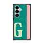 プレミアムスクエアケース with SnapMag［ オリジナル - initial color line - G green ］