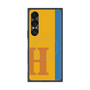 プレミアムスクエアケース with SnapMag［ オリジナル - initial color line - H orange ］