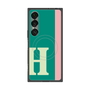 プレミアムスクエアケース with SnapMag［ オリジナル - initial color line - H green ］