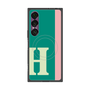 プレミアムスクエアケース with SnapMag［ オリジナル - initial color line - H green ］