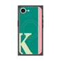 プレミアムスクエアケース with SnapMag［ オリジナル - initial color line - K green ］