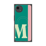 プレミアムスクエアケース with SnapMag［ オリジナル - initial color line - M green ］