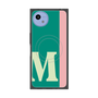 プレミアムスクエアケース with SnapMag［ オリジナル - initial color line - M green ］