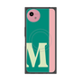 プレミアムスクエアケース with SnapMag［ オリジナル - initial color line - M green ］
