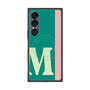プレミアムスクエアケース with SnapMag［ オリジナル - initial color line - M green ］