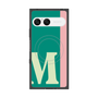 プレミアムスクエアケース with SnapMag［ オリジナル - initial color line - M green ］