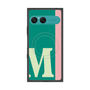 プレミアムスクエアケース with SnapMag［ オリジナル - initial color line - M green ］