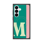 プレミアムスクエアケース with SnapMag［ オリジナル - initial color line - M green ］