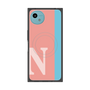 プレミアムスクエアケース with SnapMag［ オリジナル - initial color line - N pink ］