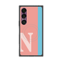 プレミアムスクエアケース with SnapMag［ オリジナル - initial color line - N pink ］