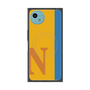 プレミアムスクエアケース with SnapMag［ オリジナル - initial color line - N orange ］