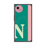 プレミアムスクエアケース with SnapMag［ オリジナル - initial color line - N green ］