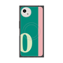 プレミアムスクエアケース with SnapMag［ オリジナル - initial color line - O green ］
