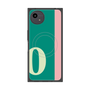 プレミアムスクエアケース with SnapMag［ オリジナル - initial color line - O green ］