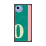 プレミアムスクエアケース with SnapMag［ オリジナル - initial color line - O green ］