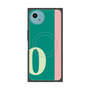 プレミアムスクエアケース with SnapMag［ オリジナル - initial color line - O green ］