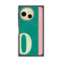 プレミアムスクエアケース with SnapMag［ オリジナル - initial color line - O green ］