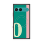 プレミアムスクエアケース with SnapMag［ オリジナル - initial color line - O green ］
