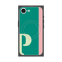 プレミアムスクエアケース with SnapMag［ オリジナル - initial color line - P green ］