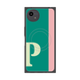 プレミアムスクエアケース with SnapMag［ オリジナル - initial color line - P green ］