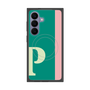 プレミアムスクエアケース with SnapMag［ オリジナル - initial color line - P green ］