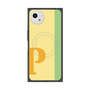 プレミアムスクエアケース with SnapMag［ オリジナル - initial color line - P yellow ］