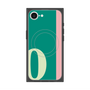 プレミアムスクエアケース with SnapMag［ オリジナル - initial color line - Q green ］
