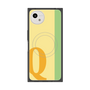 プレミアムスクエアケース with SnapMag［ オリジナル - initial color line - Q yellow ］
