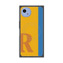 プレミアムスクエアケース with SnapMag［ オリジナル - initial color line - R orange ］