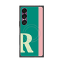 プレミアムスクエアケース with SnapMag［ オリジナル - initial color line - R green ］