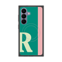 プレミアムスクエアケース with SnapMag［ オリジナル - initial color line - R green ］