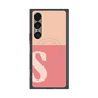 プレミアムスクエアケース with SnapMag［ オリジナル - initial two tone - S pink ］