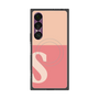 プレミアムスクエアケース with SnapMag［ オリジナル - initial two tone - S pink ］