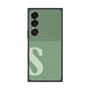 プレミアムスクエアケース with SnapMag［ オリジナル - initial two tone - S green ］