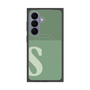 プレミアムスクエアケース with SnapMag［ オリジナル - initial two tone - S green ］